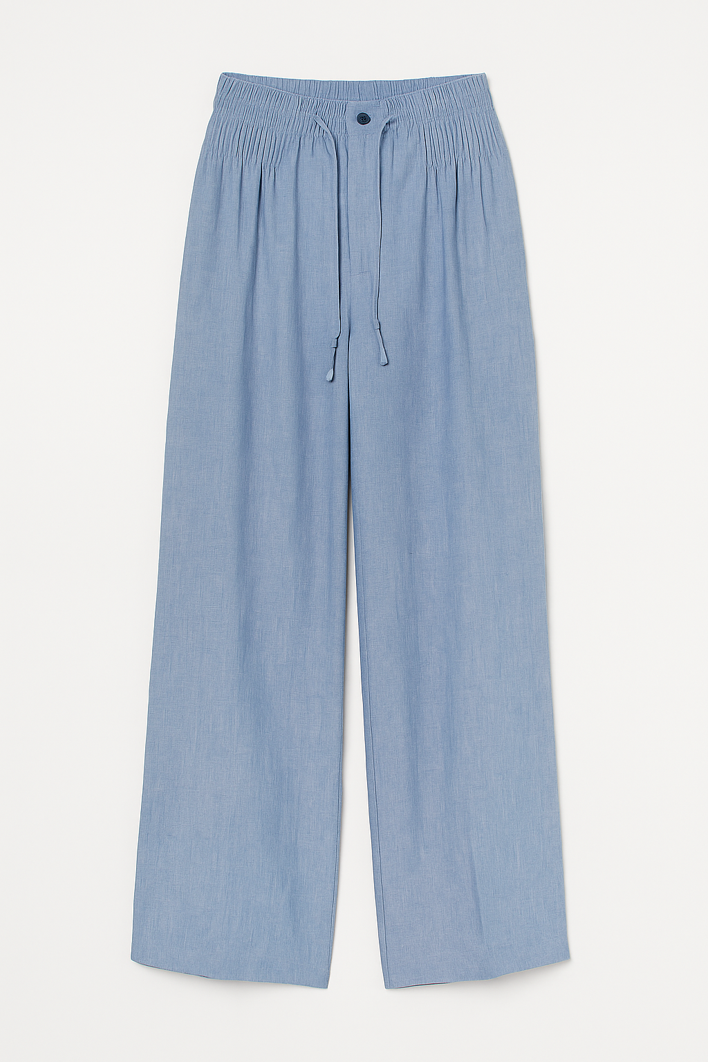 Camilla™ | Wide-leg Pants in Cotton and Linen Blend