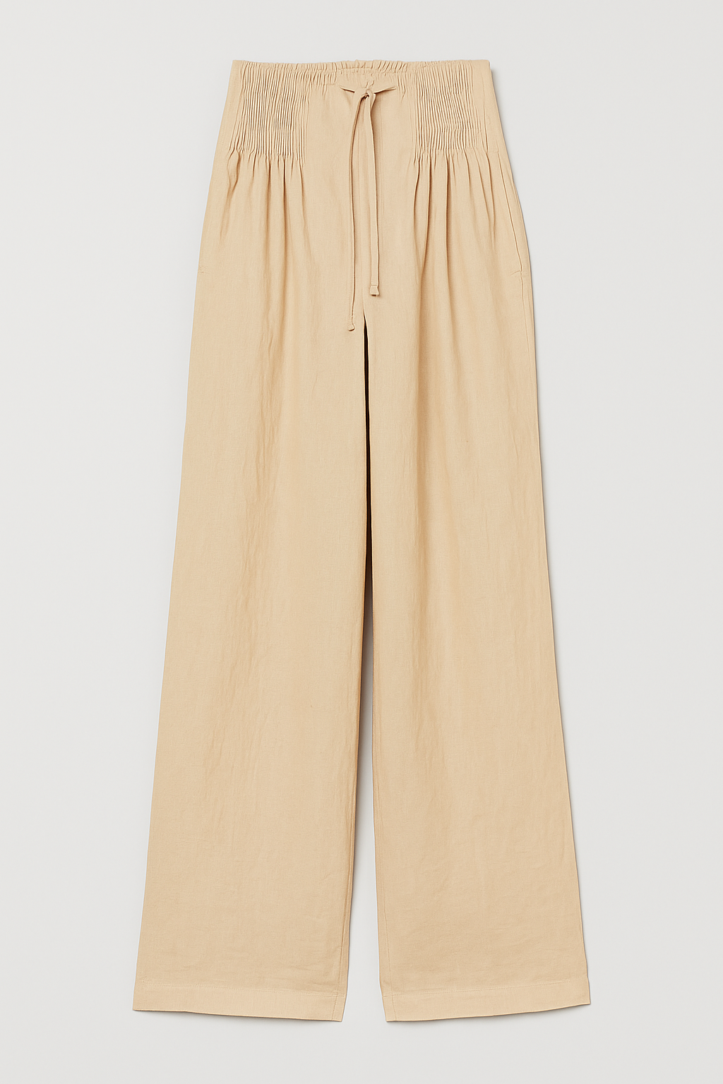 Camilla™ | Wide-leg Pants in Cotton and Linen Blend