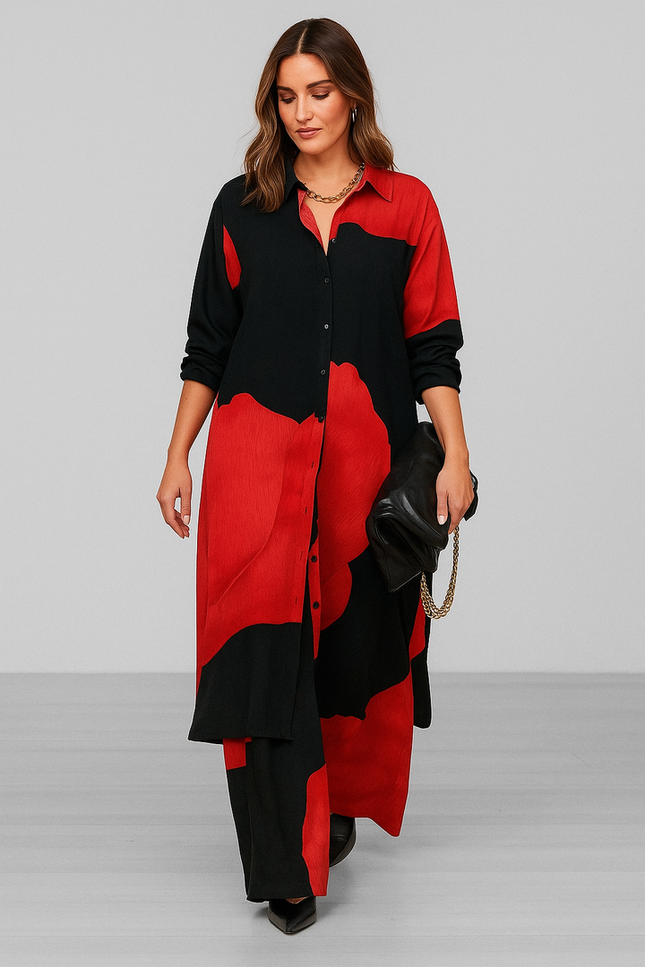 Moriel™ | Effortless Chic Shirt & Wide-Leg Pants Set